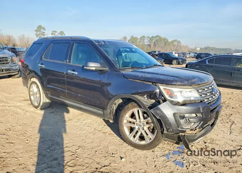 2017 Ford Explorer Limited z USA, uszkodzony, nr VIN 1FM5K7F8XHGD86141